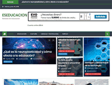 Tablet Screenshot of eseducacion.com